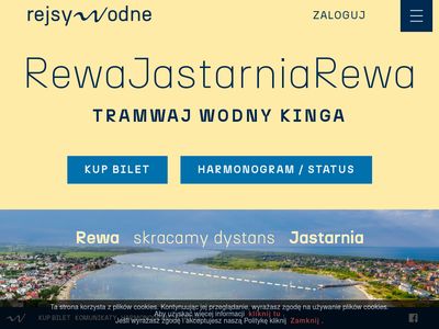 Rejsywodne.pl tramwaj wodny - Zalew Wiślany