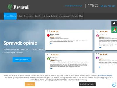Ozonowanie mieszkania Warszawa - revival.net.pl