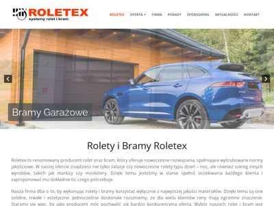 Rolety rzymskie - roletex.pl