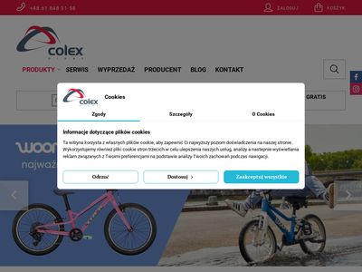 Rowery-colex.pl akcesoria rowerowe