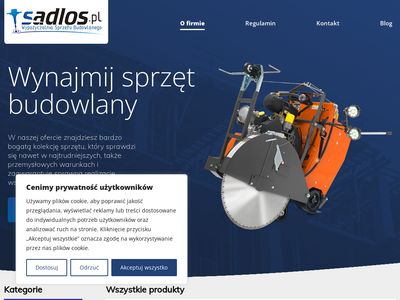 Sadlos.pl Wypożyczalnia Sprzętu Budowlanego