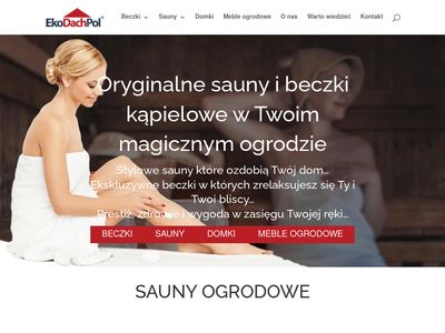 Sauny beczki - saunadrewniana.pl