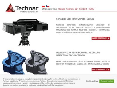 Skanery 3D - Technar