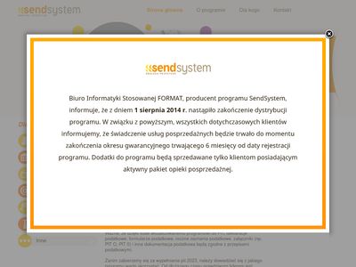 Sendsystem.pl - program elektroniczny nadawca