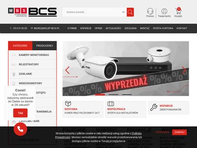 BCS - telewizja przemysłowa, cctv, monitoring
