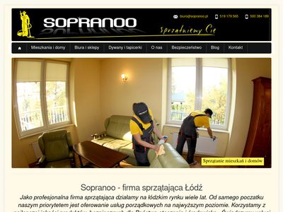 Profesjonalna firma sprzątająca - Sopranoo