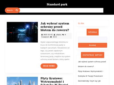 System odprowadzania wody - standartpark.pl