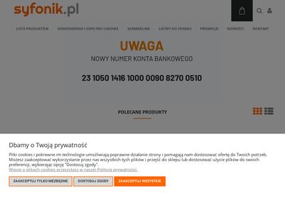 Syfonik.pl - profesjonalny sklep internetowy