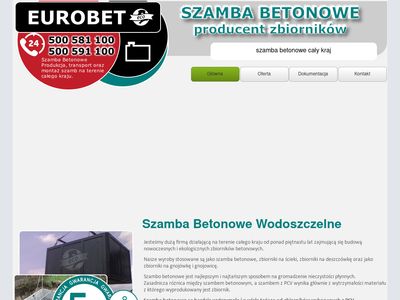 Szamba betonowe najniższa cena na rynku - szambabetonowe48.pl