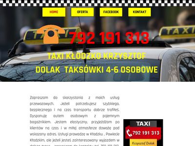 Kłodzko Taxi Krzysztof Dolak