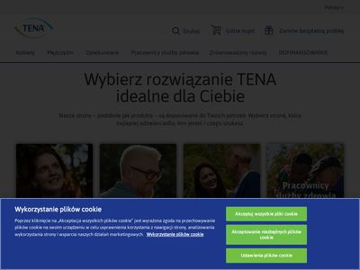 Pieluchomajtki dla dorosłych - TENA.pl