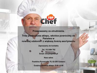 Urządzenia gastronomiczne - TopChef.pl