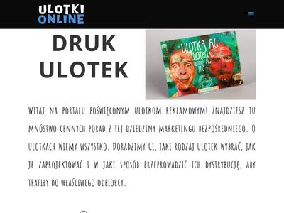 Ulotki-online.pl druk ulotek