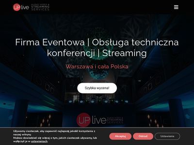 Uplive.pl obsługa eventów