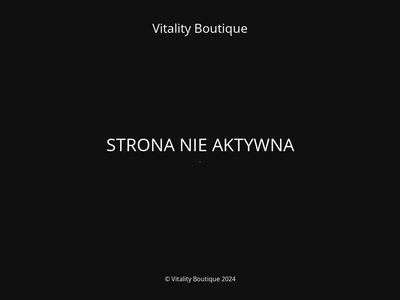 Treningi personalne w Vitality Boutique - vitalityboutique.pl