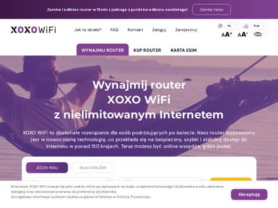 Przenośne WiFi - xoxowifi.com