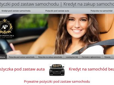 Pożyczka pod zastaw auta - zastawsamochodu.pl