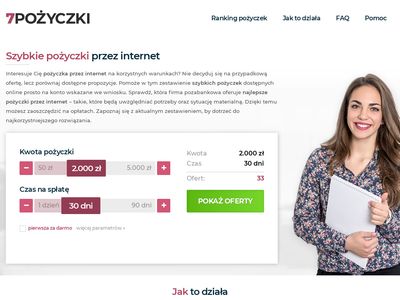 Darmowe rankingi - 7pozyczki.pl