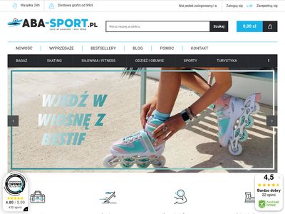 Internetowy sklep sportowy - aba-sport.pl
