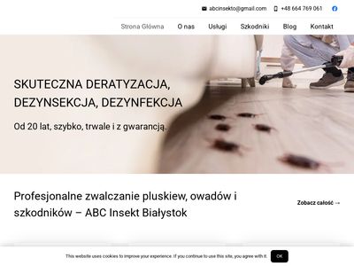 Deratyzacja Białystok - abcinsekt.pl