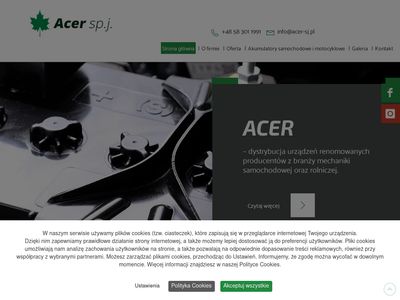 Specjalistyczne paski klinowe Gdańsk - Acer