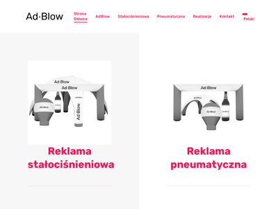 Pneumatyczne balony na zamówienie - reklama zewnętrzna Ad Blow
