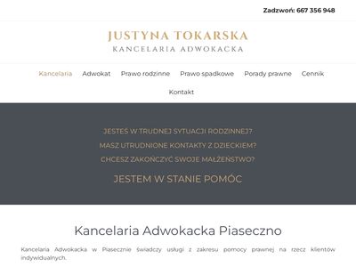 Adwokat Justyna Tokarska Piaseczno