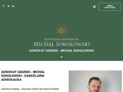 Adwokat Gdańsk – Michał Sokołowski