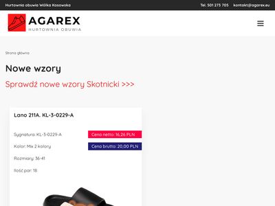 Agarex.eu - Hurtownia obuwia