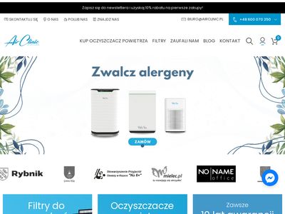 Oczyszczacz powietrza do domu - airclinic.pl