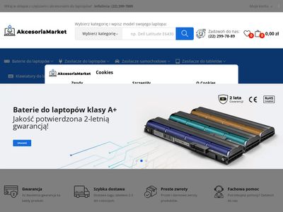 Zasilacze i baterie do laptopów - Warszawa AkcesoriaMarket
