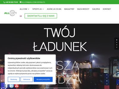 Transport kontenerów - allcom.gdynia.pl