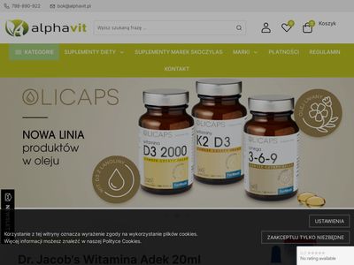 Internetowy sklep zdrowotny - alphavit.pl