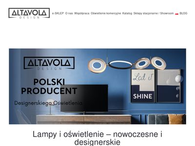 Producent lamp designerskich Altavola Design