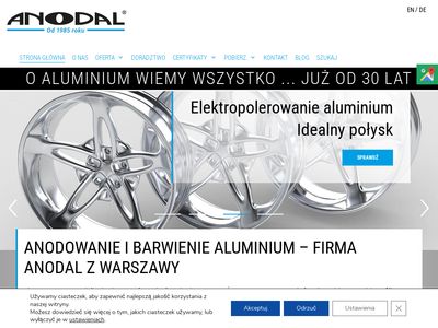 Anodowanie aluminium - anodal.pl