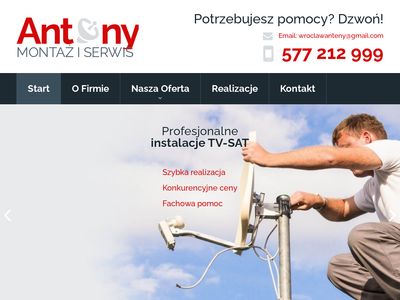 Anteny Wrocław - Montaż i Serwis