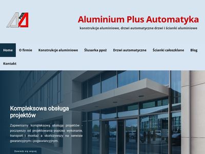 Drzwi aluminiowe producent - aplusa.com.pl