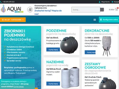 Systemy zagospodarowania wody deszczowej - aquai.pl