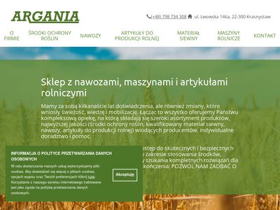 Sklep z Artykułami Rolniczymi - Argania.info