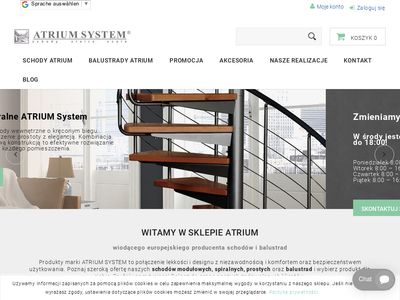Schody i balustrady - Atriumshop