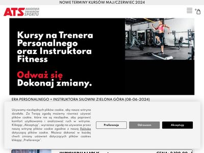 Indywidualny kurs trenera personalnego - ats-sport.pl