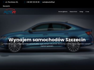 Wynajem aut szczecin - auto29.pl