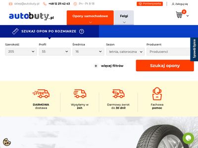 Opony samochodowe online - autobuty.pl