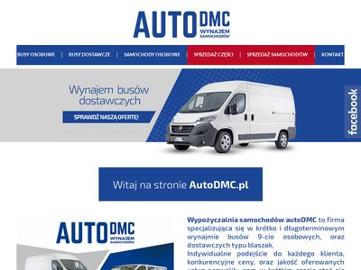 Wynajem samochodów - autodmc.pl