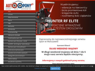 Wymiana opon Warszawa - AutoOpony.com