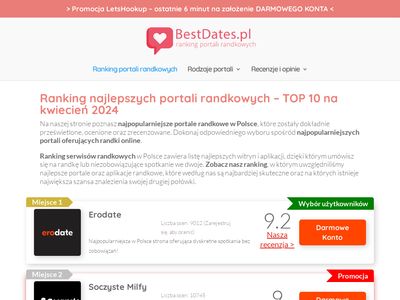 Najlepsze portale randkowe w jednym miejscu - bestdates.pl
