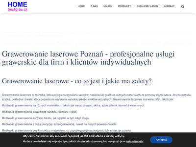 Cięcie laserm, znakowanie laserem - bestgraw.pl