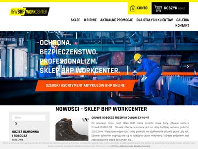 Sklep BHP online - bhp-workcenter.pl