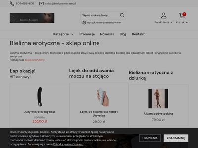 Bielizna erotyczna sklep internetowy - bieliznamarzen.pl