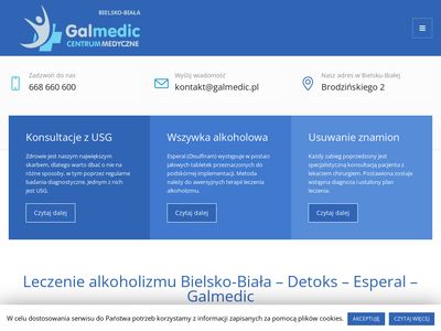 Detoks Alkoholowy Bielsko-Biała - Centrum Medyczne Galmedic
